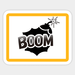 Boom Sticker